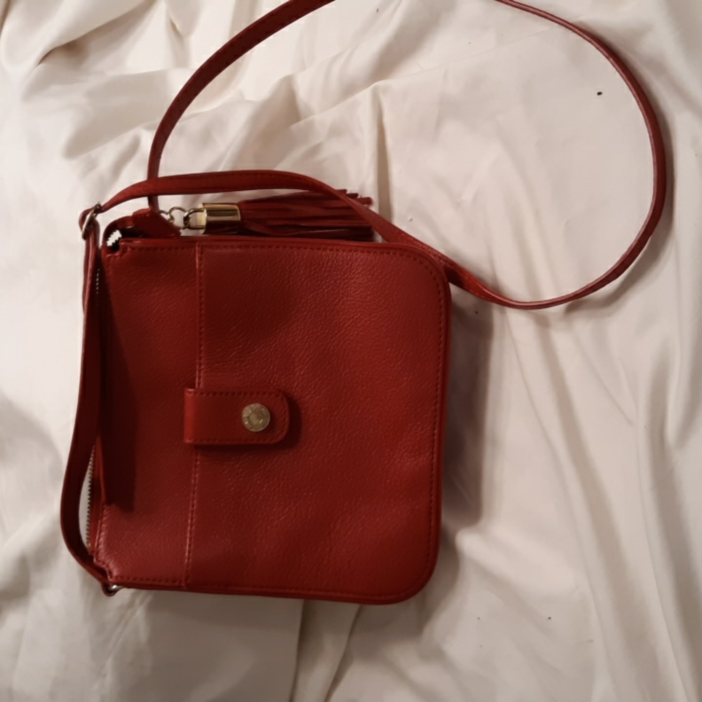 Talbots Red Crossbody Bag